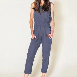 Jameela Organic Cotton Jumpsuit - Charcoal
